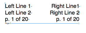 Right aligned Text Box with right aligned text 