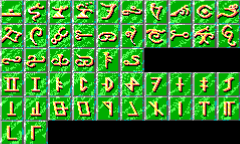 CotAB code wheel runes 