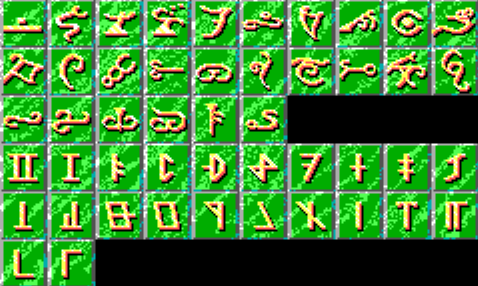 CotAB code wheel runes