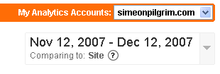 Analytics date picker change 1