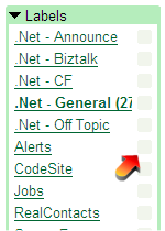 Gmails new UI - Cluttered
