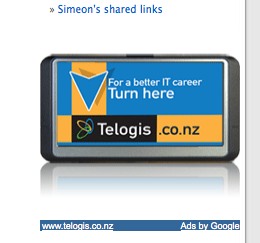 Telogis AdSense