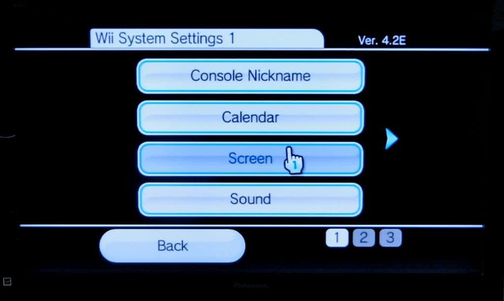 Settings Menu