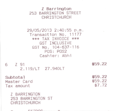 Fuel Docket